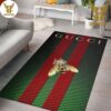 Gucci Bee Black Gold Luxury Brand Carpet Rug Limited Edition