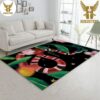Gucci Black Red Luxury Brand Carpet Rug Limited Edition