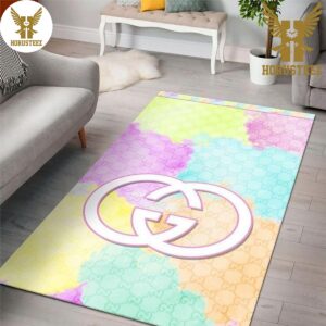 Gucci Colorful Luxury Brand Carpet Rug Limited Edition
