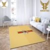 Gucci Dragonfly Mix Gold Color Luxury Brand Carpet Rug Limited Edition
