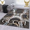 Gucci Dragonfly Mix Gold Color Luxury Brand Carpet Rug Limited Edition