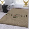 Gucci Full Red Color Luxury Brand Carpet Rug Limited Edition