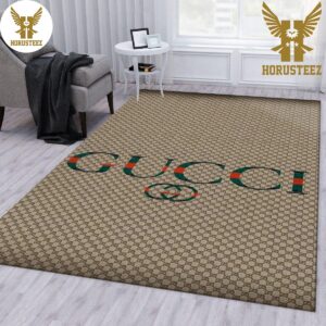 Gucci Full Printing Pattern Luxury Brand Carpet Rug Limited Edition