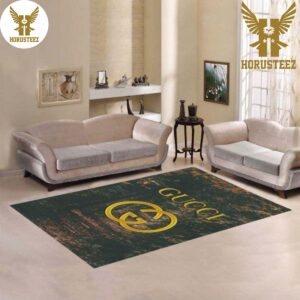 Gucci Green Color Luxury Brand Carpet Rug Limited Edition