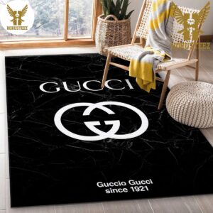 Gucci Guccio Since 1921 Luxury Brand Carpet Rug Limited Edition