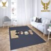 Gucci Navy Color Luxury Brand Carpet Rug Limited Edition
