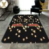 Gucci Green Black Luxury Brand Carpet Rug Limited Edition
