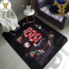 Gucci Snake Brown Blue Luxury Brand Carpet Rug Limited Edition