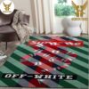 Gucci Stripe Red Green Luxury Brand Carpet Rug Limited Edition