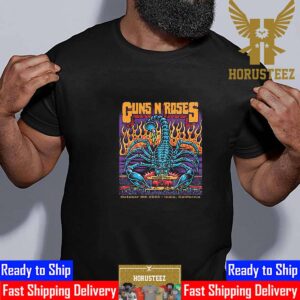 Guns N Roses Power Trip October 6th 2023 at Indio California Unisex T-Shirt