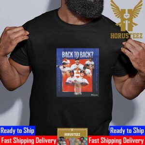 Houston Astros Back-To-Back MLB World Series Unisex T-Shirt