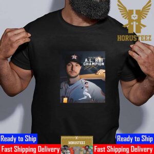 Houston Astros Kyle Tucker Is The AL RBI Champion Unisex T-Shirt
