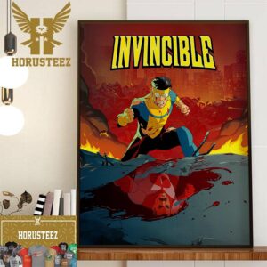 Invincible Season 2 Official Poster Home Decor Poster Canvas