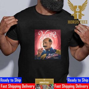 Keegan-Michael Key as The Chief of Police in Wonka Movie Unisex T-Shirt