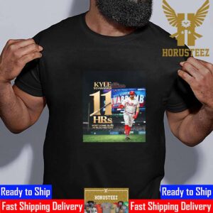 Kyle Schwarber 11 HRs Most Home Runs In NLCS History Unisex T-Shirt