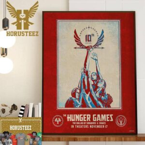New Poster For The Hunger Games The Ballad Of Songbirds And Snakes Home Decor Poster Canvas