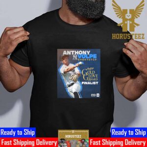 New York Yankees Anthony Volpe 2023 American League Shortstop Gold Glove Finalist Unisex T-Shirt