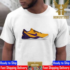 Nike Kobe 8 Protro Los Angeles Lakers Unisex T-Shirt