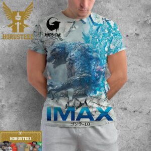 Official Japanese IMAX Poster For Godzilla Minus One All Over Print Shirt
