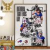 New York Rangers Kaapo Kakko 100 Career Points Home Decor Poster Canvas
