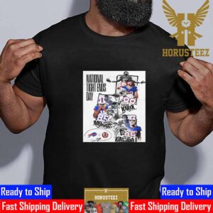Official Poster Buffalo Bills Happy National Tight Ends Day Unisex T-Shirt