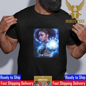Official Poster For Teyonah Parris as Monica Rambeau In The Marvels Movie Of Marvel Studios Unisex T-Shirt