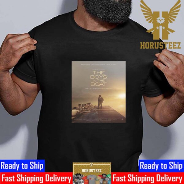 Official Poster For The Boys In The Boat of George Clooney Unisex T-Shirt