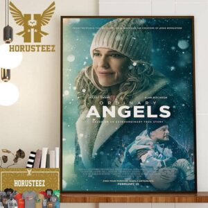 Official Poster Ordinary Angels Of Hilary Swank Home Decor Poster Canvas