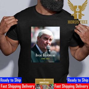RIP The Voice Of The Open Ivor Robson 1940 2023 Unisex T-Shirt