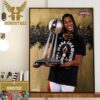 Raise The Stakes Las Vegas Aces x Aja Wilson 2023 WNBA Champions and Finals MVP Home Decor Poster Canvas