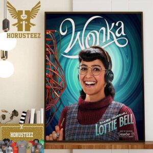 Rakhee Thakrar as Lottie Bell in Wonka Movie Home Decor Poster Canvas