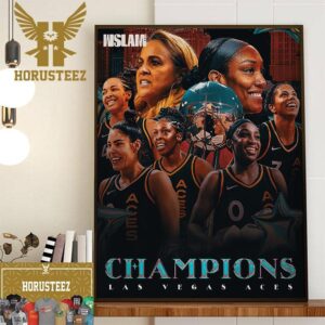 Rise Of A Dynasty The Las Vegas Aces Are Back To Back 2023 WNBA Champions Home Decor Poster Canvas