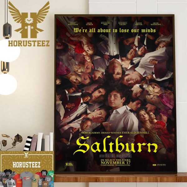 Saltburn Movie New Poster Home Decor Poster Canvas