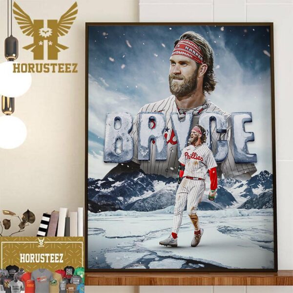 Second HR Of The Game For Bryce Harper Home Decor Poster Canvas