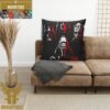 Star Wars Funny Boba Fett Artwork You Are No Good To Me Dead In Yellow Background Throw Pillow Case