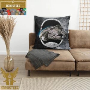 Star Wars Millennium Falcon In The Frame Decorative Pillow