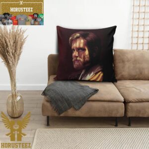 Star Wars Obi-Wan Painting Art Work Decorative Pillow