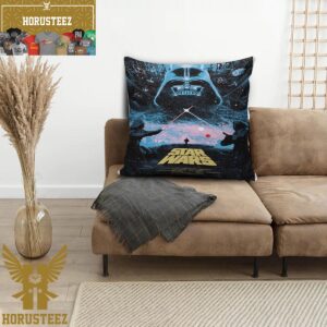 Star Wars Episode IV Poster Darth Vader Vs Jedi Throw Pillow Case