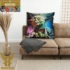 Star Wars Yoda May The Force Be With You Vintage Vibe Decorative Pillow