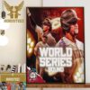 The Texas Rangers Are 2023 AL Champions And World Series Bound Home Decor Poster Canvas