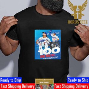 The Los Angeles Dodgers Have Powered Their Way To 3 Straight 100+ Win Seasons Unisex T-Shirt