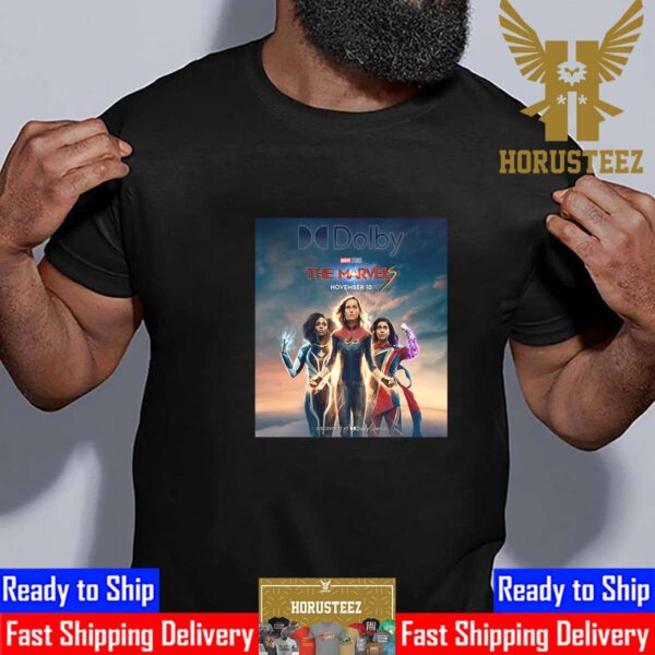 The Marvels Movie Of Marvel Studios Dolby Cinema Poster Unisex T-Shirt