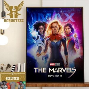 The Marvels Movie Of Marvel Studios IMAX Poster Home Decor Poster Canvas