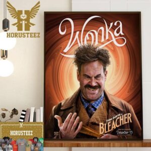 Tom Davis as Bleacher in Wonka Movie Home Decor Poster Canvas