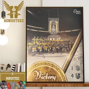 Vegas Born The Golden Age Vegas Golden Knights Are Stanley Cup Champions 2023 Home Decor Poster Canvas