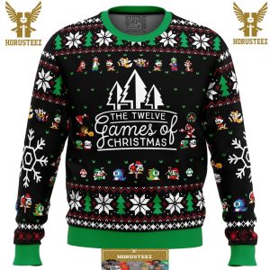 12 Games Of Christmas Gifts For Family Christmas Holiday Ugly Sweater