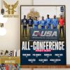 2023 Conference USA Womens Soccer Regular Season Champions Are NM State Soccer Home Decor Poster Canvas