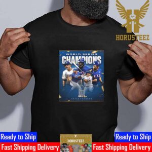2023 MLB World Series Champions Are The Texas Rangers Unisex T-Shirt