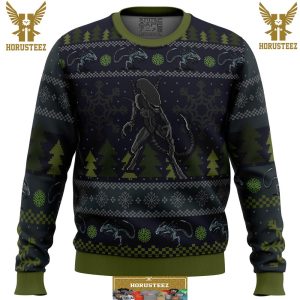 A Christmas Bug Hunt Xenomorph Gifts For Family Christmas Holiday Ugly Sweater