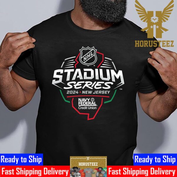 A New Logo For The NHL Stadium Series 2024 New Jersey Unisex T-Shirt